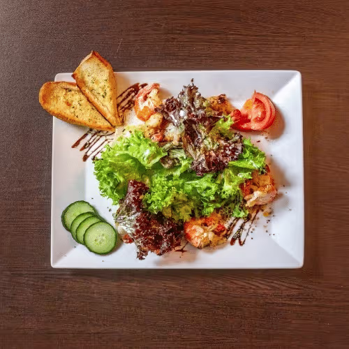 Scampi Salat
