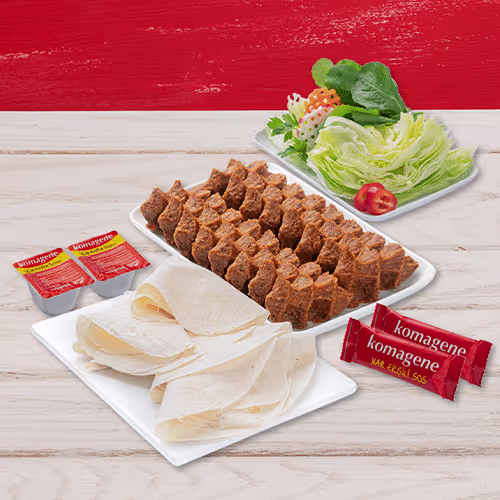 Chee Köfte (für 2 Personen, vegetarisch)