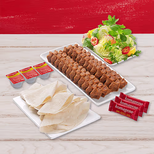 Chee Köfte (für 3 Personen, vegetarisch)