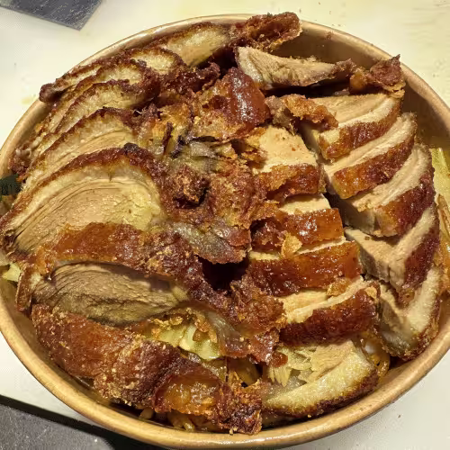Knusprige Ente Eierreis