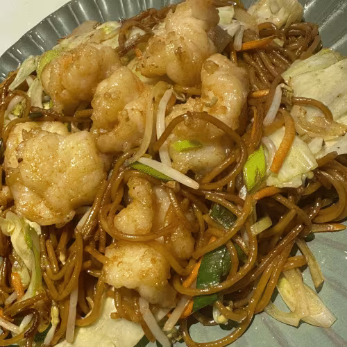 Shrimps Nudeln