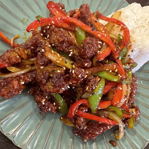 Gan Bian Rindfleisch
