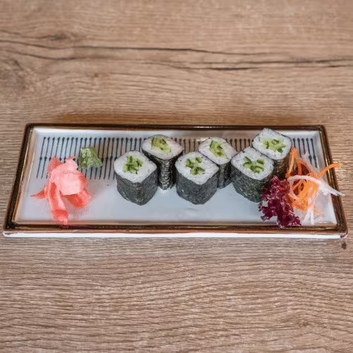 Hosomaki mit Gurke (6 Stück)