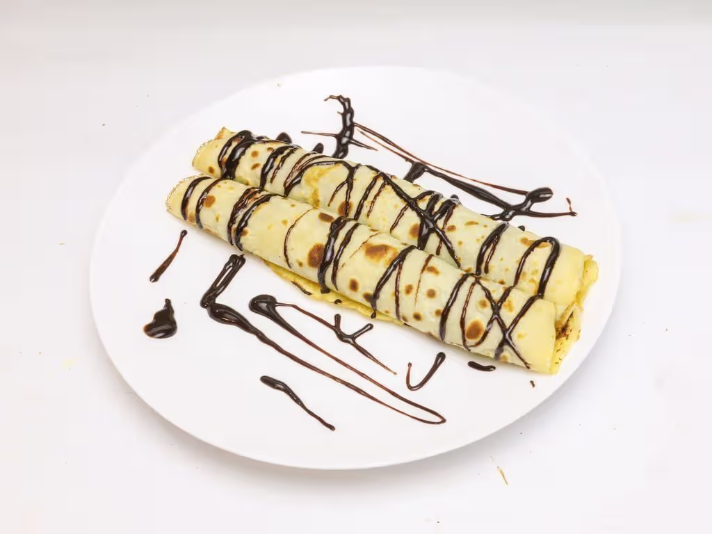 Hausgemachter Palatschinken mit Nutella