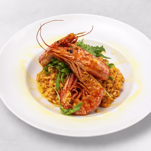 Risotto all Asti con Gambari