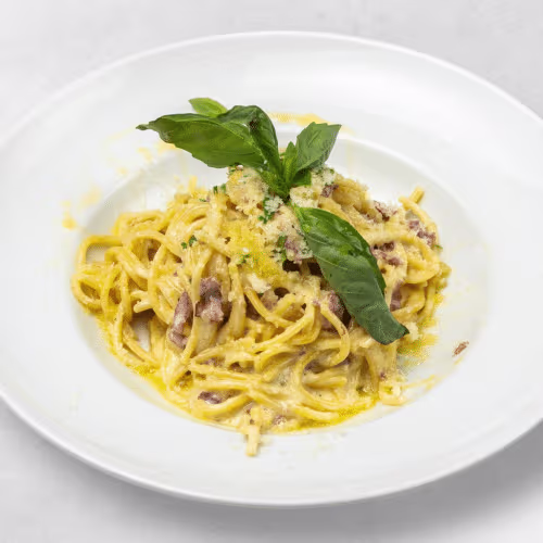 Spaghetti (Hausgemacht) Carbonara