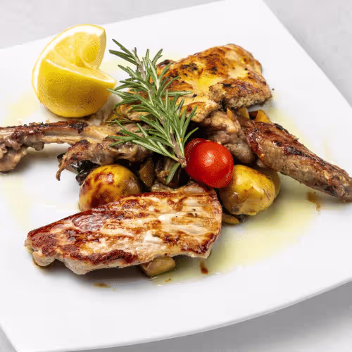 Grill Plattef für 2 Per