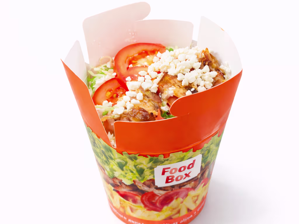 Kebap Box mit Schafskäse