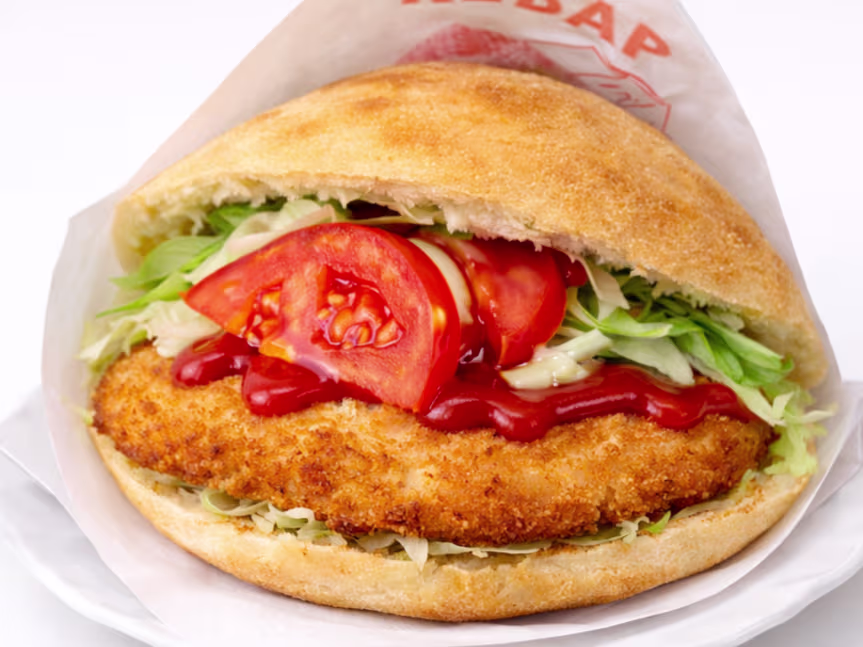Schnitzel-Sandwich