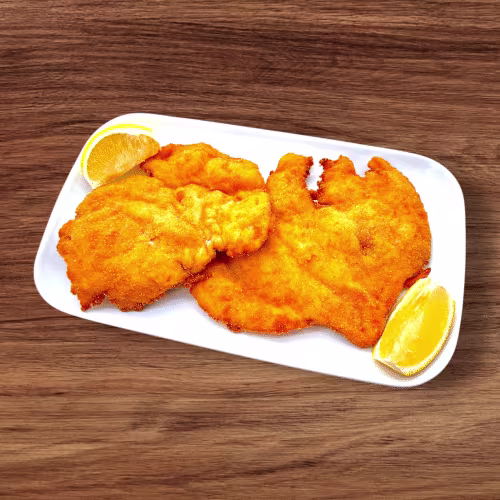 Gebackenes Hühnerschnitzel