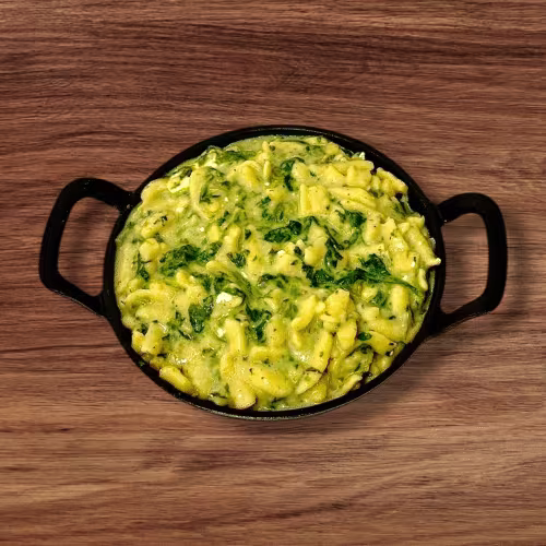 Spinat-Käse-Spätzle