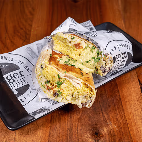 Pulled Chicken Burrito