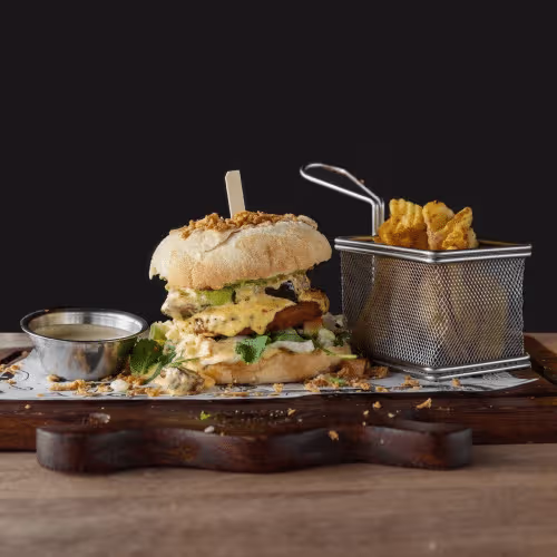 Vegan Crunchy Chick 'n Burger (vegan)