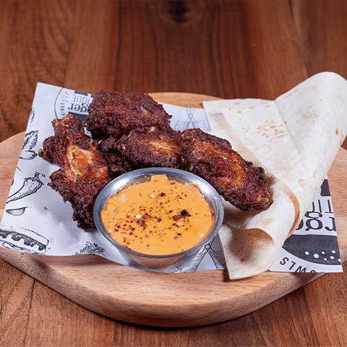 Hot Chicken Wings (5 Stück)
