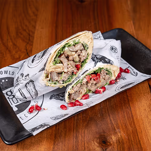 Oriental Beef Wrap