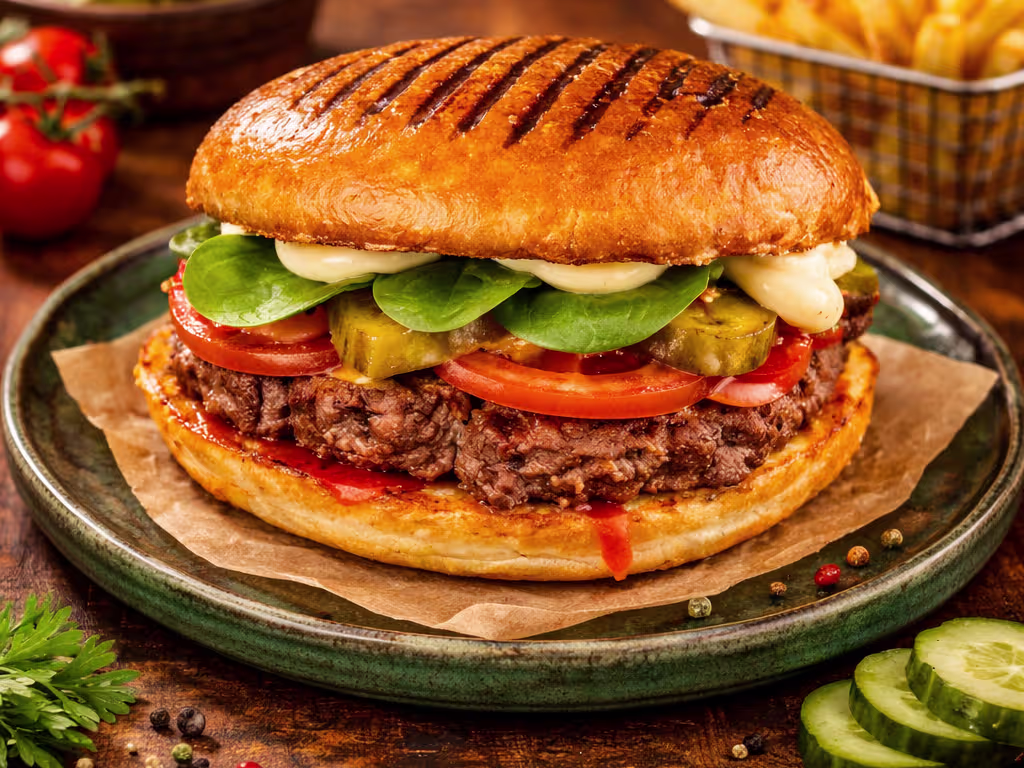 Spicy Crown Burger