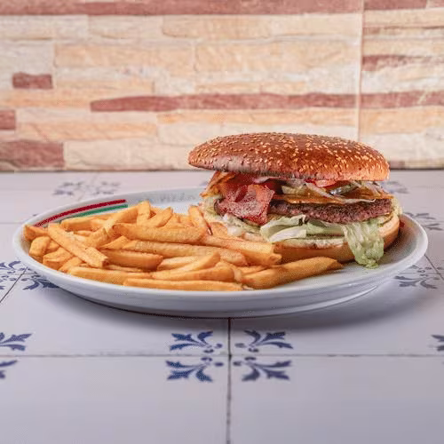 Dallas Burger Menü