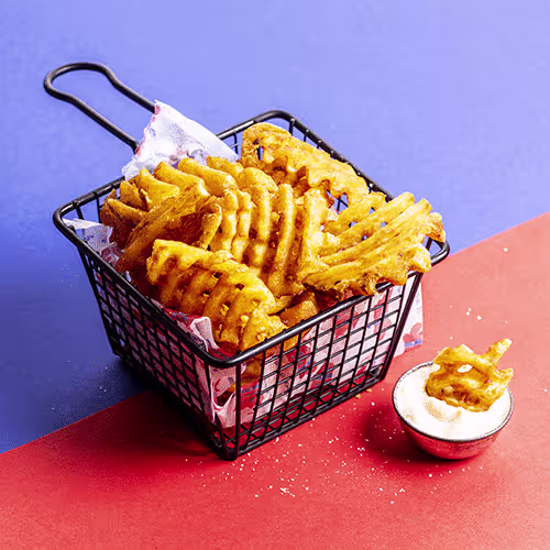 Waffel Pommes