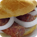 Cevapcici-Semmel