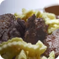 Hühnerstreifen mit Pommes frites