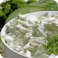 Gurkensalat mit Rahm