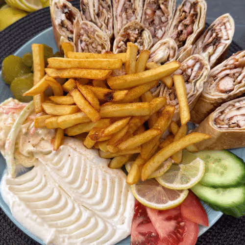 Schawarma Teller