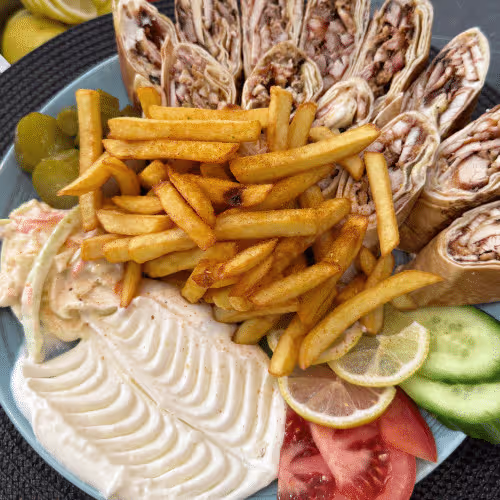 Schawarma Teller