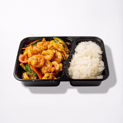 Wok Garnelen