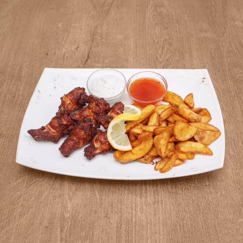 Buffalo Chicken Wings (8 Stück)