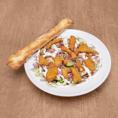 Backhendelsalat