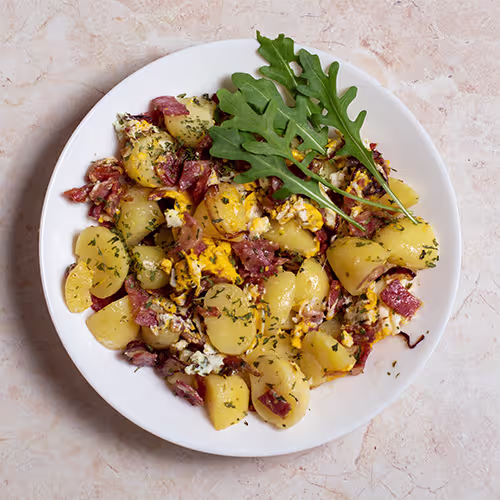 Kartoffel-Speck-Gröstl