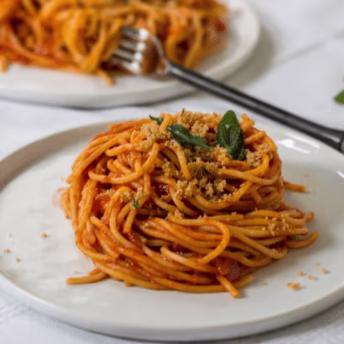 Spaghetti Arrabiate (scharf)