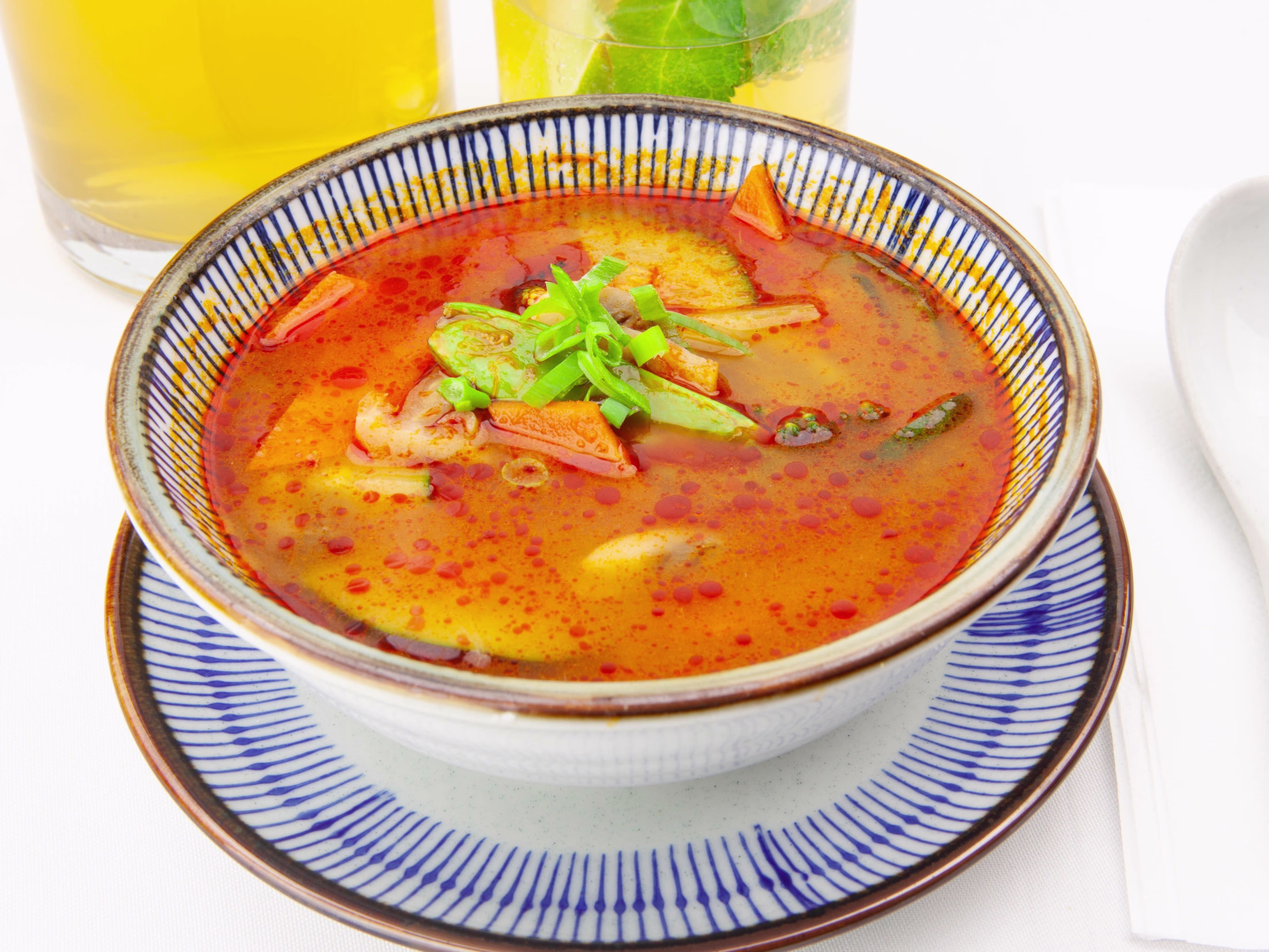 Tom Kar Vegetable Suppe