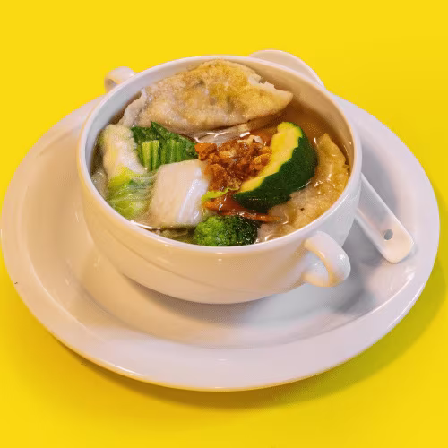 Súp Hoành Thánh: Wantan-Suppe