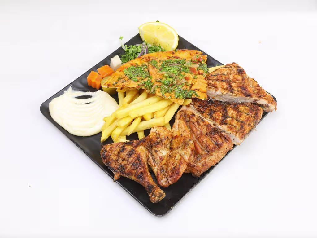 ½ Gegrilltes Hähnchen