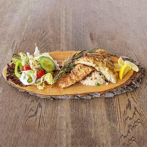 Gegrilltes Zanderfilet