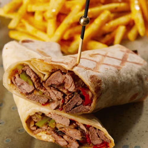Beef Pulled Brisket Burrito