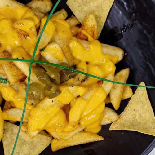 Cheese Cajun Fries