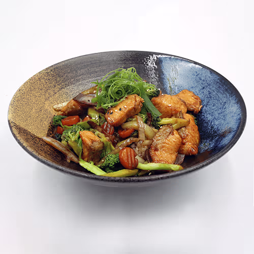 Lachs Teriyaki