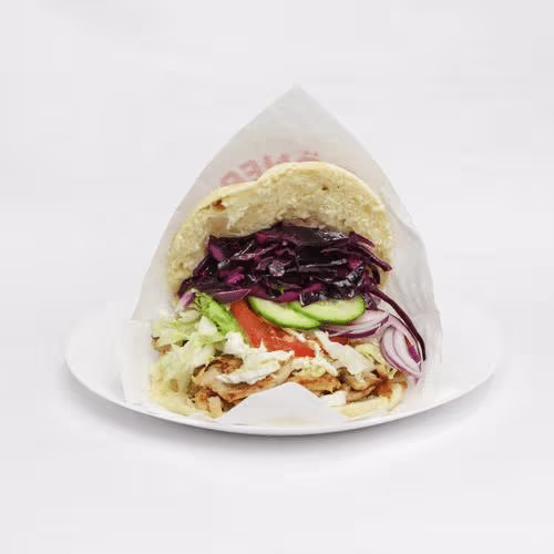 Kebap Sandwich vom Huhn