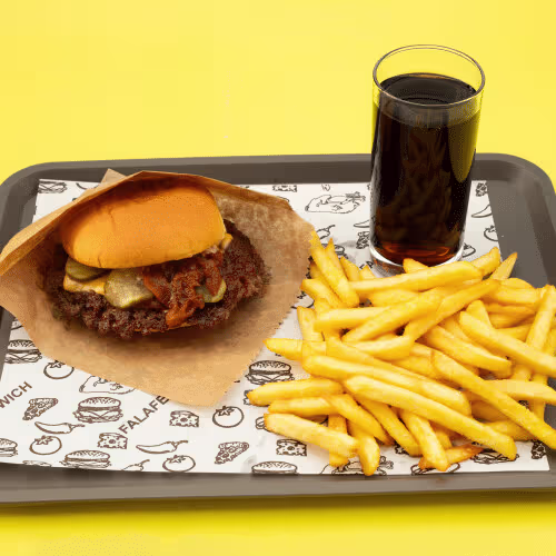 Cheeseburger Menü