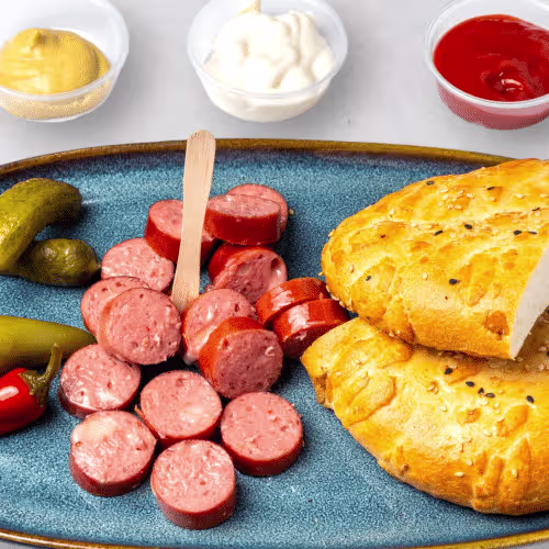 Käsekrainer Sandwich
