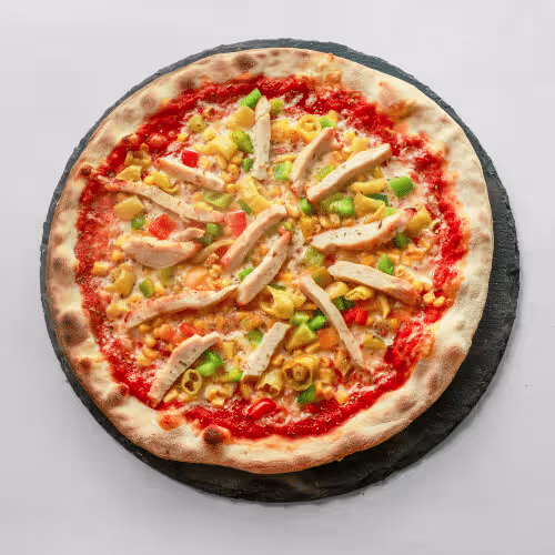 Pizza Chicken Mexicana (scharf)
