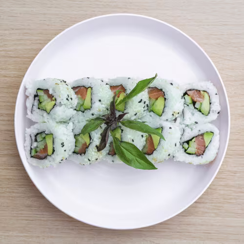 Lachs California Maki (10 Stück)