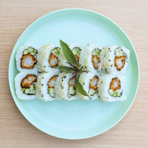Tempura Shrimps Maki (10 Stück)