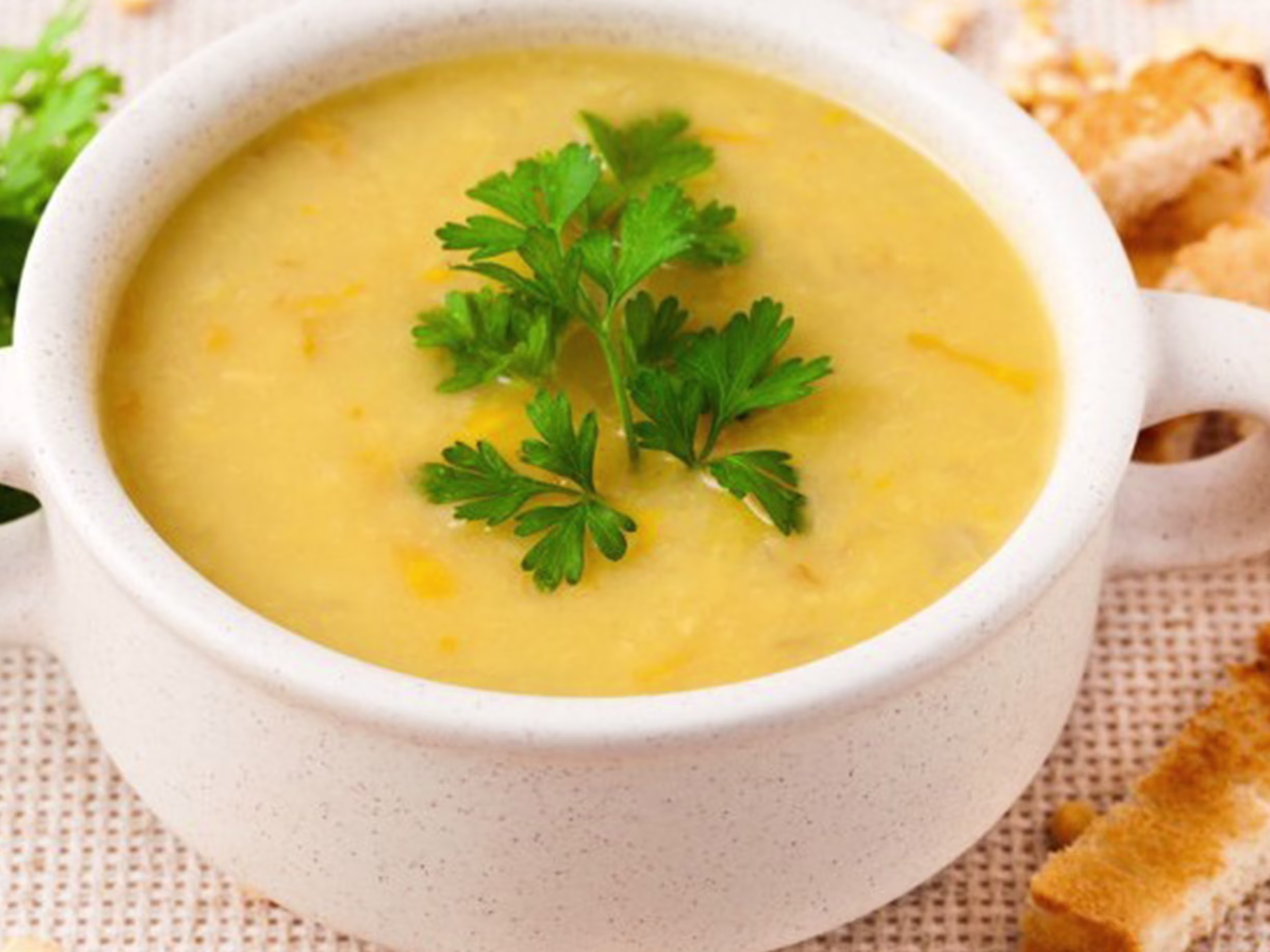 Linsensuppe