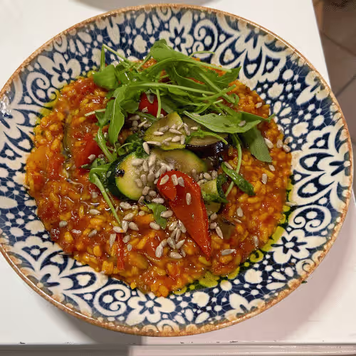 Orientalische Couscous-Gemüse-Pfanne