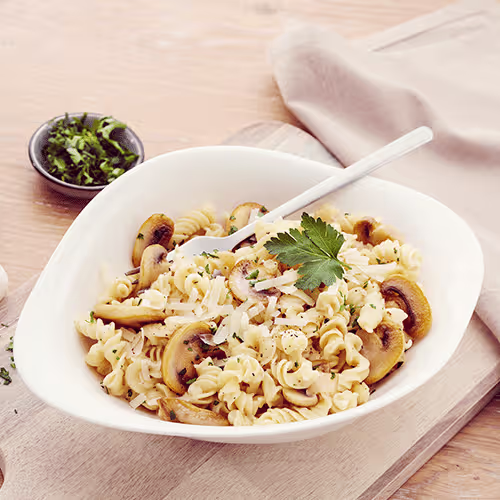 Pasta Crema di Funghi (vegetarisch)