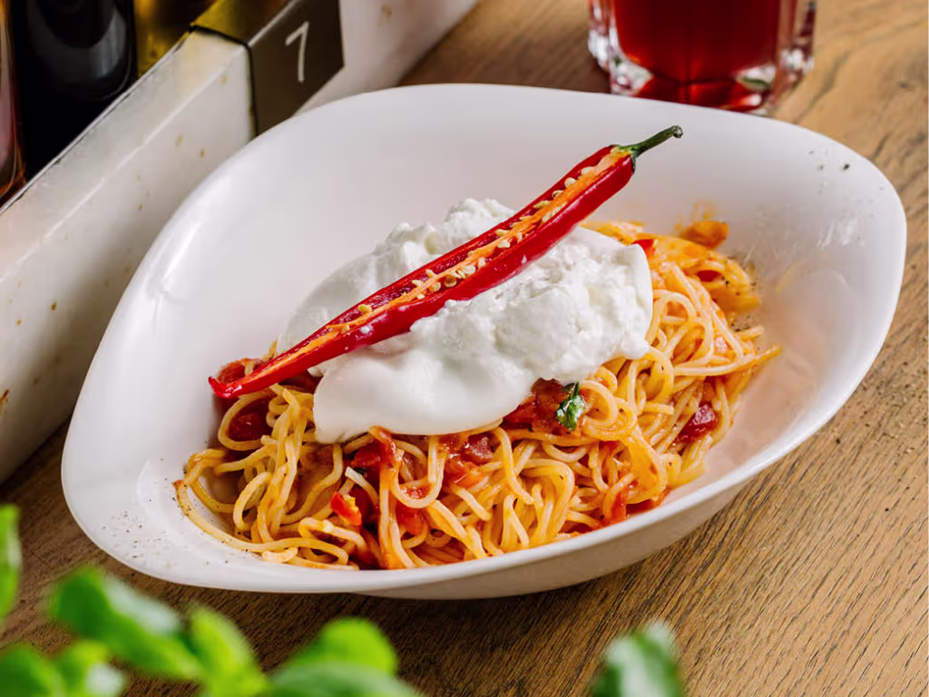 Pasta Arrabbiata Supreme