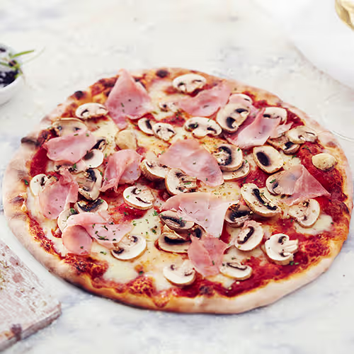 Pizza Prosciutto e Funghi